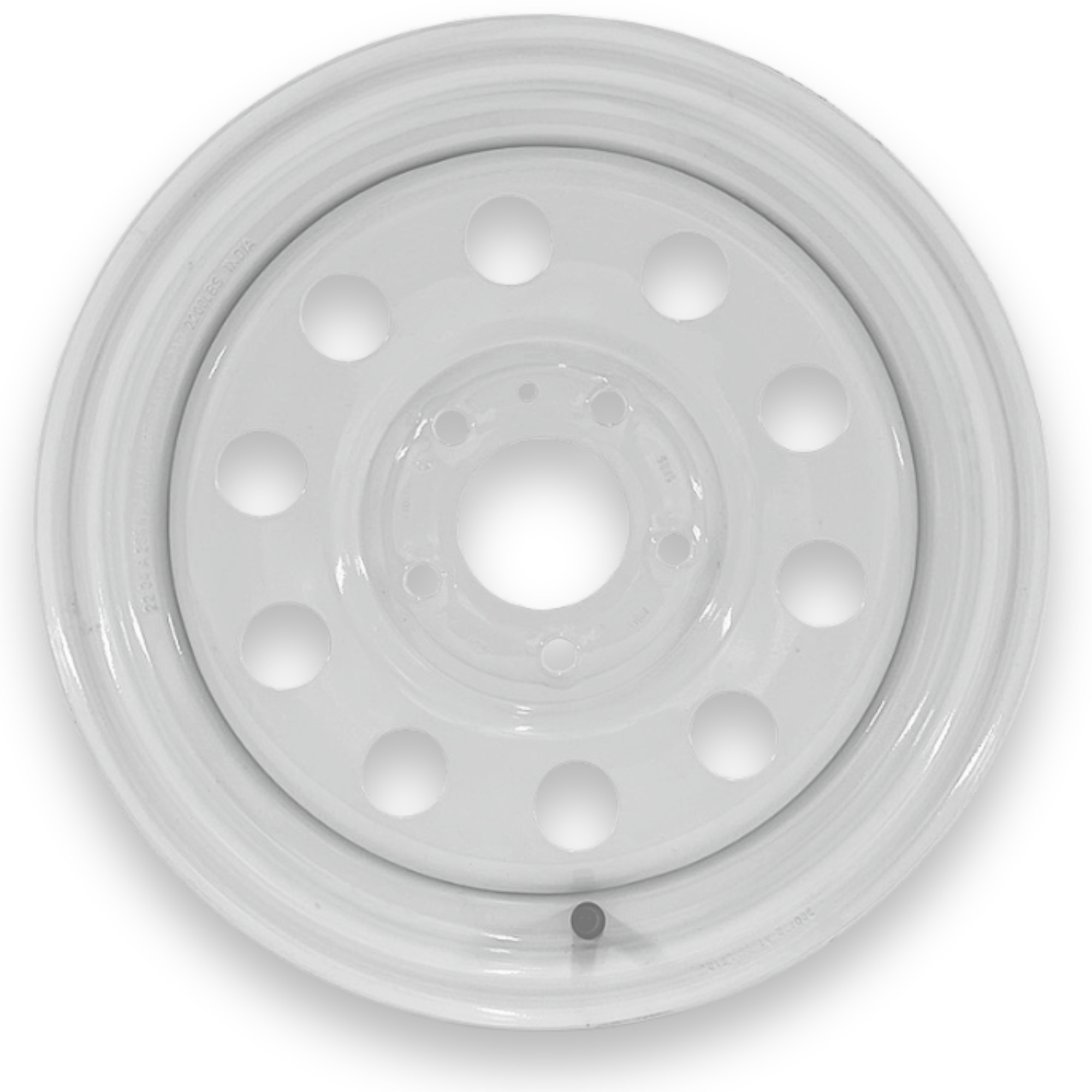 Steel Master 15x5 5 on 5 Bolt Modular White